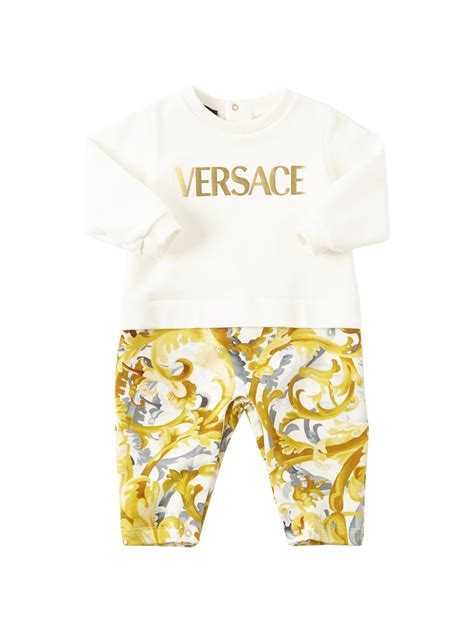 versace moda ragazza completo tutina|VERSACE Italia .